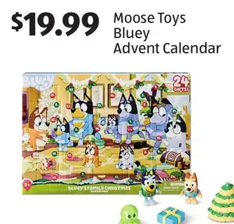 Aldi Moose toys bluey advent calendar offer
