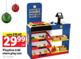 Lidl Playtive lidl store play set offer