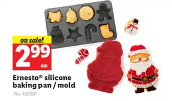 Lidl Ernesto silicone baking pan/mold offer