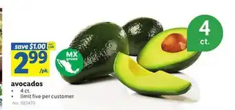 Lidl Avocados offer