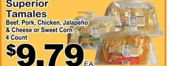 Superior Grocers Superior tamales offer