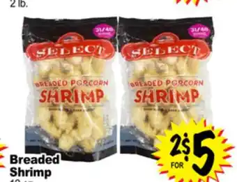 Superior Grocers Breaded shrimp offer