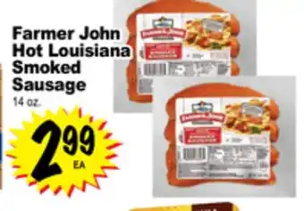 Superior Grocers Farmer john hot louisiana smoked sausage offer