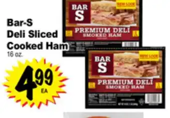 Superior Grocers Bar-s deli sliced cooked ham offer