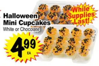 Superior Grocers Halloween mini cupcakes offer