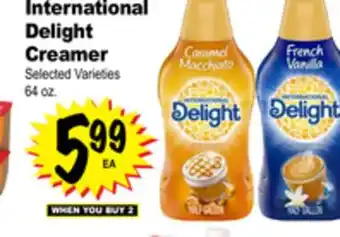 Superior Grocers International delight creamer offer