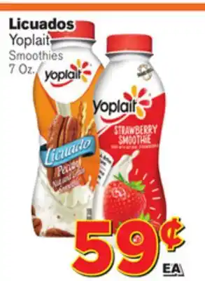 El Super Fresh Yoplait smoothies offer