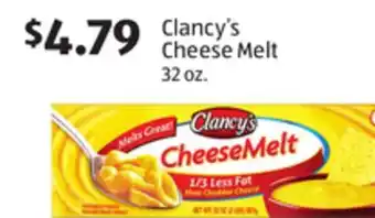 Aldi Clancy's cheese melt offer