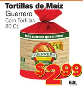 El Super Fresh Guerrero corn tortillas offer