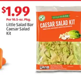 Aldi Little salad bar caesar salad kit offer