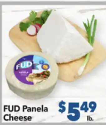 Vallarta Supermarkets Fud panela cheese offer