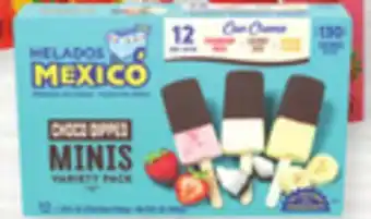 Vallarta Supermarkets Helados mexico mini ice cream bars offer