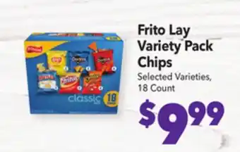 Vallarta Supermarkets Frito lay variety pack chips offer