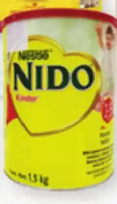 Vallarta Supermarkets Nestlé nido kinder 1 + powder milk offer