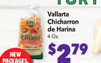 Vallarta Supermarkets Vallarta chicharron de harina offer