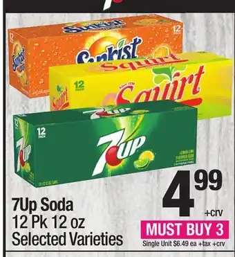 Super King Markets 7up soda offer