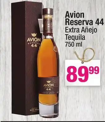 Super King Markets Avion reserva 44 extra añejo tequila offer