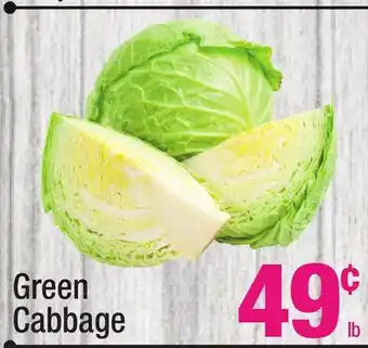 Super King Markets Green cabbage offer