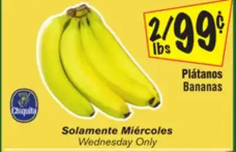 El Super Bananas offer