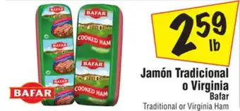 El Super Traditional or virginia ham offer