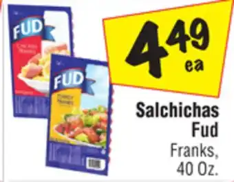 El Super Fud franks offer