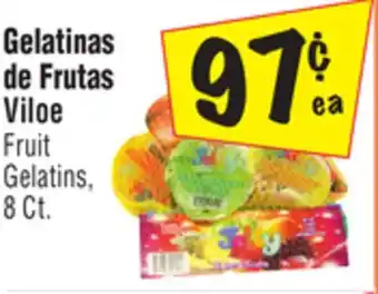 El Super Fruit gelatins offer