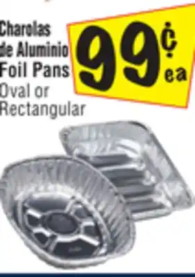 El Super Charolas de aluminio foil pans offer