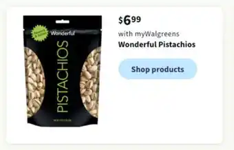 Walgreens Wonderful pistachios offer