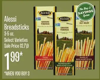 Jewel-Osco Alessi breadsticks offer