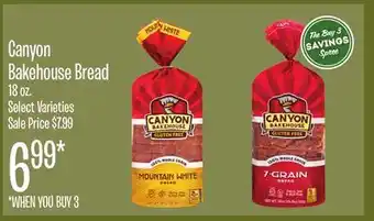 Jewel-Osco Canyon bakehouse bread offer