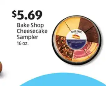 Aldi Bake shop cheesecake sampler offer