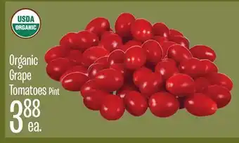 Jewel-Osco Organic grape tomatoes offer