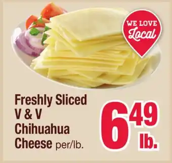 Jewel-Osco Freshly sliced v & v chihuahua cheese offer