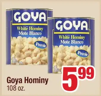 Jewel-Osco Goya hominy offer