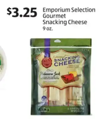 Aldi Emporium selection gourmet snacking cheese offer