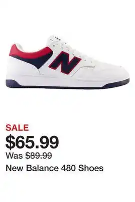 Dick's Sporting Goods New balance 480 shoes offer