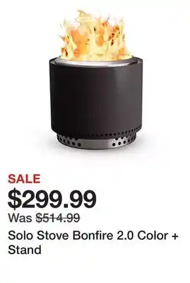 Dick's Sporting Goods Solo stove bonfire 2.0 color + stand offer