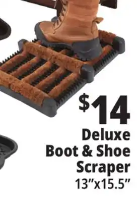 Ocean State Job Lot Mud stop deluxe boot & shoe scraper offer