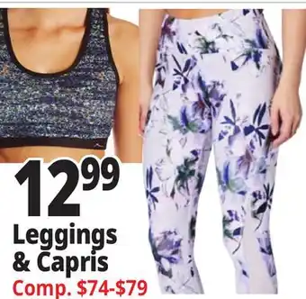 Ocean State Job Lot Leggings & capris offer