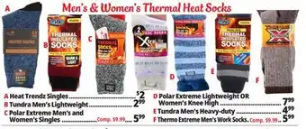 Ocean State Job Lot Thermal socks offer