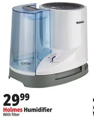 Ocean State Job Lot Holmes humidifier with filter offer