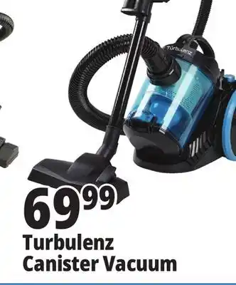 Ocean State Job Lot Turbulenz canister vacuum offer