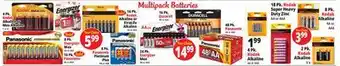 Ocean State Job Lot Multipack batteries offer