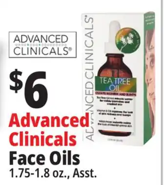 Ocean State Job Lot Advanced clinicals tea tree oil, 1.8 oz offer