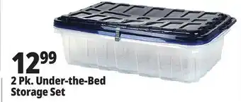 Ocean State Job Lot 2 pk. under-the-bed storage set offer