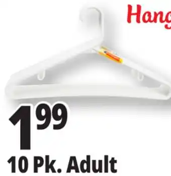 Ocean State Job Lot Homeliving velvet suit hangers, 20 count offer