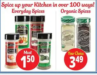 Ocean State Job Lot Spices offer