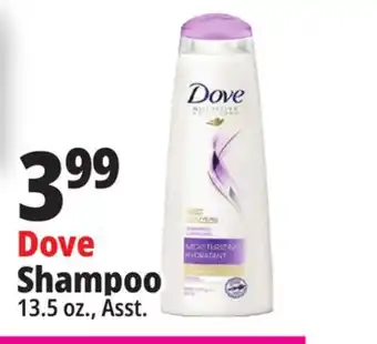 Ocean State Job Lot Dove shampoo offer