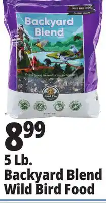 Ocean State Job Lot Bird pro backyard blend wild bird food, 5 lbs offer