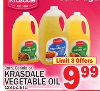 C Town Krasdale vegetable oil offer